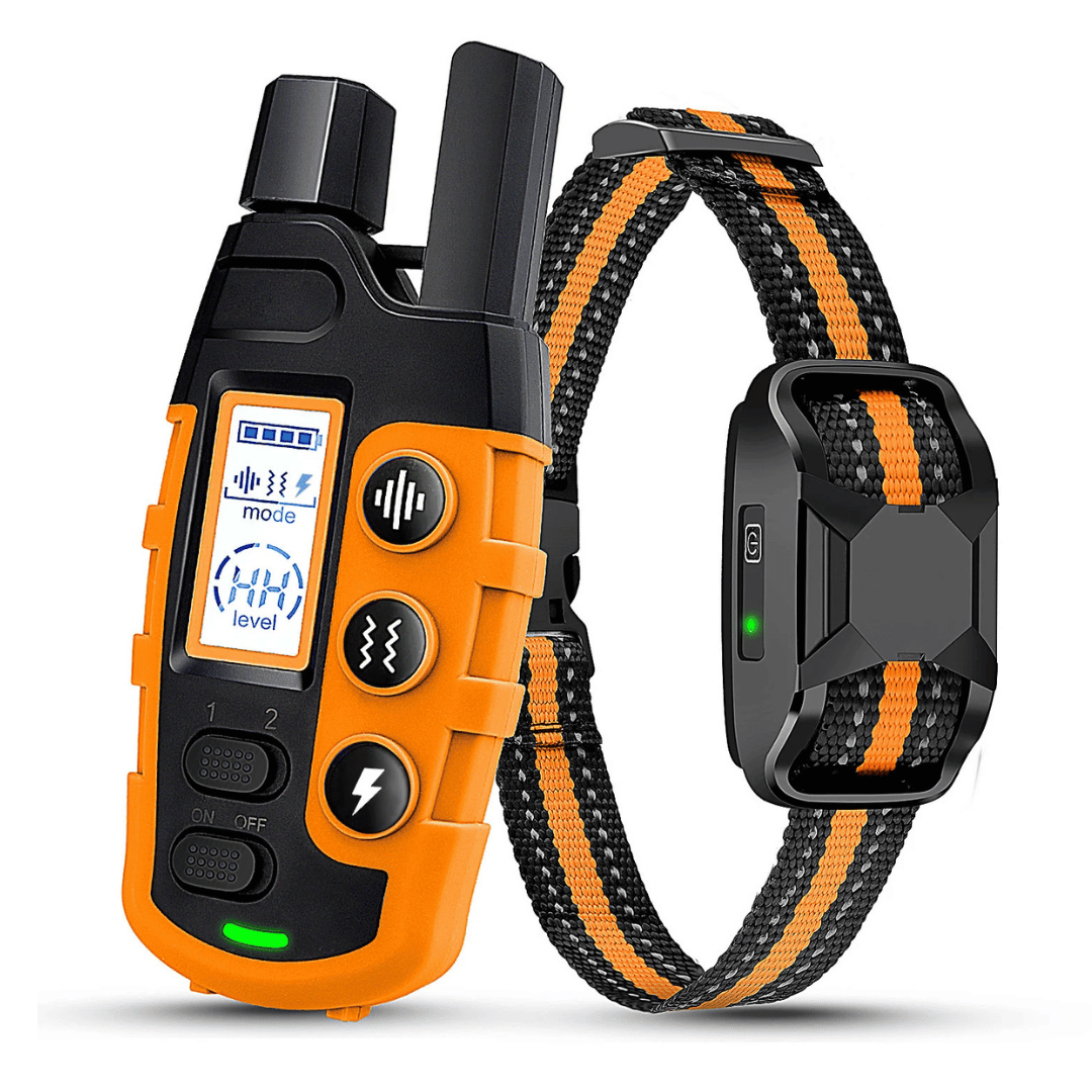 1000m Dog Training Collar & Remote Control | Waterproof & Rechargeable E-Collar