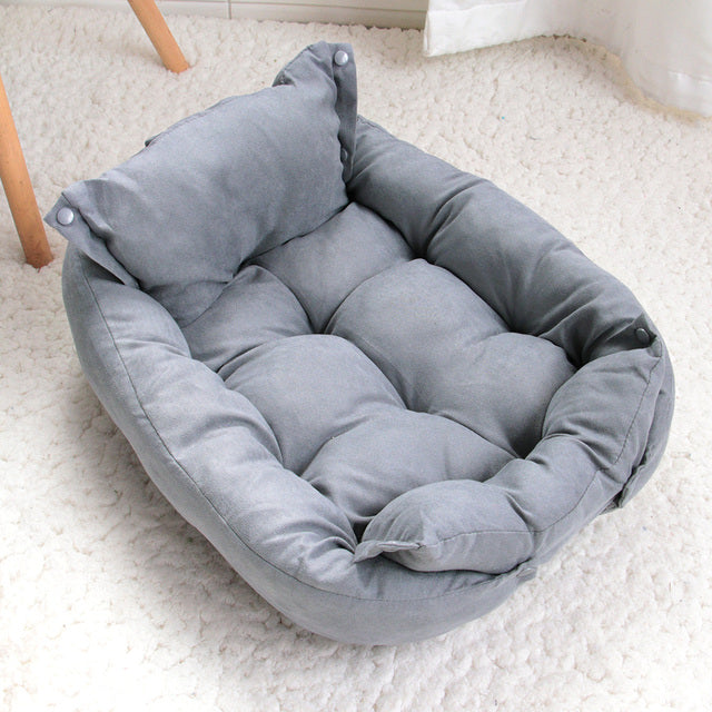 3-In-1 Pet Bed Sofa Cushion for Smaller Dogs & Cats