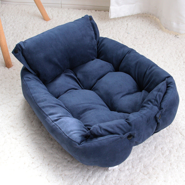 3-In-1 Pet Bed Sofa Cushion for Smaller Dogs & Cats