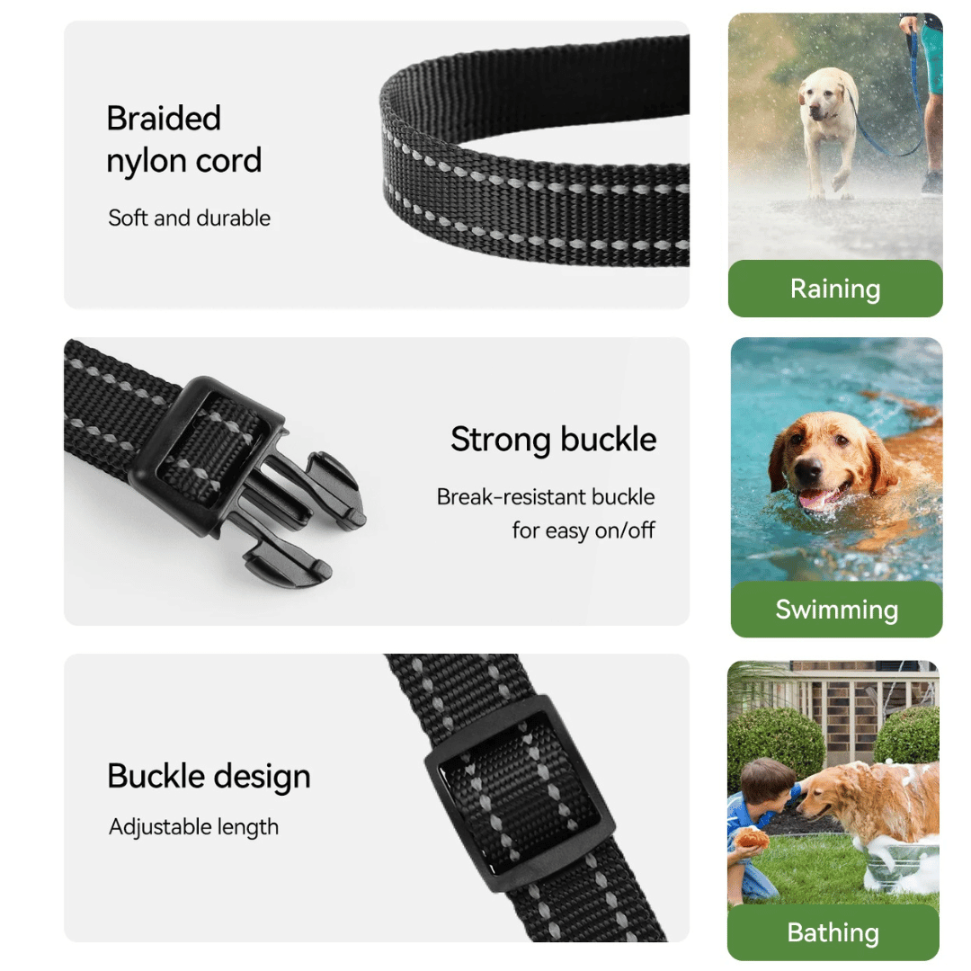 300m Smart Dog Training Collar & Remote Control | Waterproof & Rechargeable