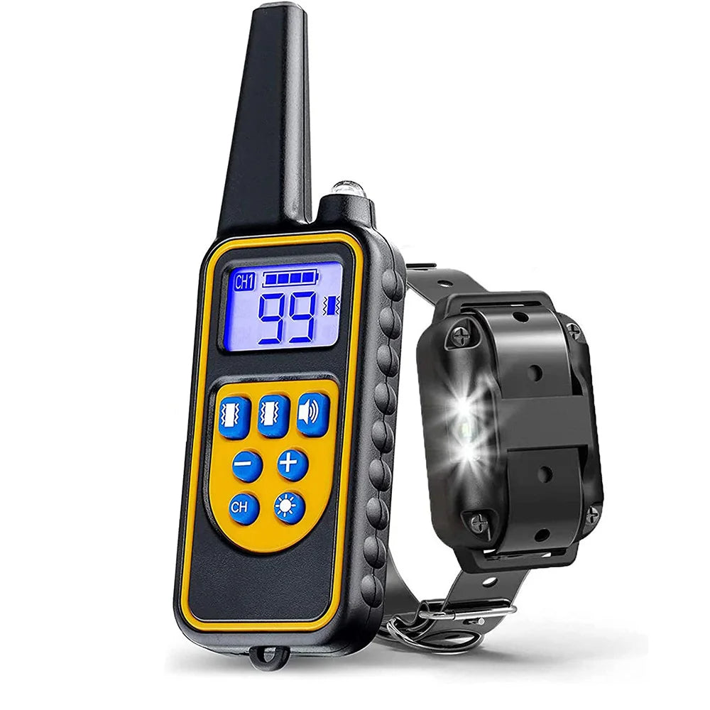 800m Remote-Controlled Dog Training Collar | Waterproof & Rechargeable