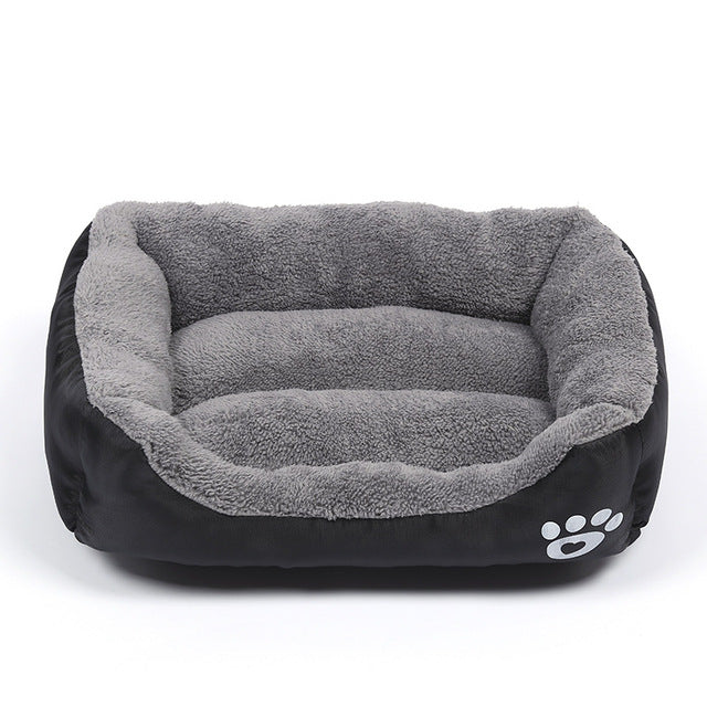 Comfy Dog Bed with Plush Fleece Interior