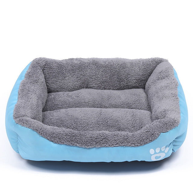 Comfy Dog Bed with Plush Fleece Interior