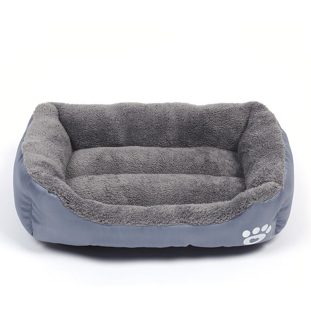 Comfy Dog Bed with Plush Fleece Interior