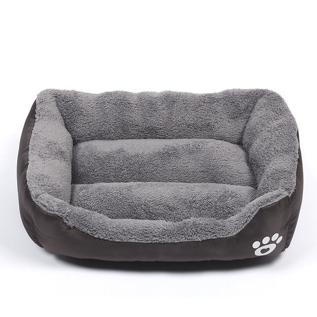 Comfy Dog Bed with Plush Fleece Interior
