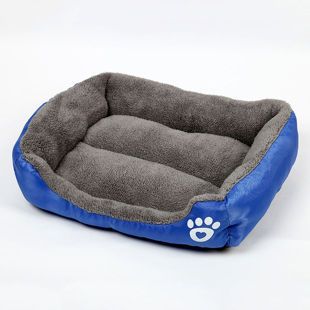 Comfy Dog Bed with Plush Fleece Interior