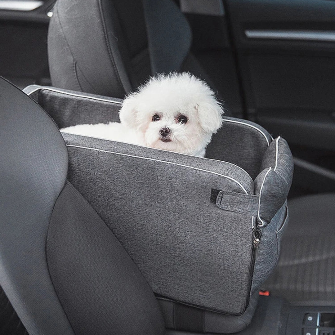Compact Dog Car Bed & Travel Bag for Small Dogs