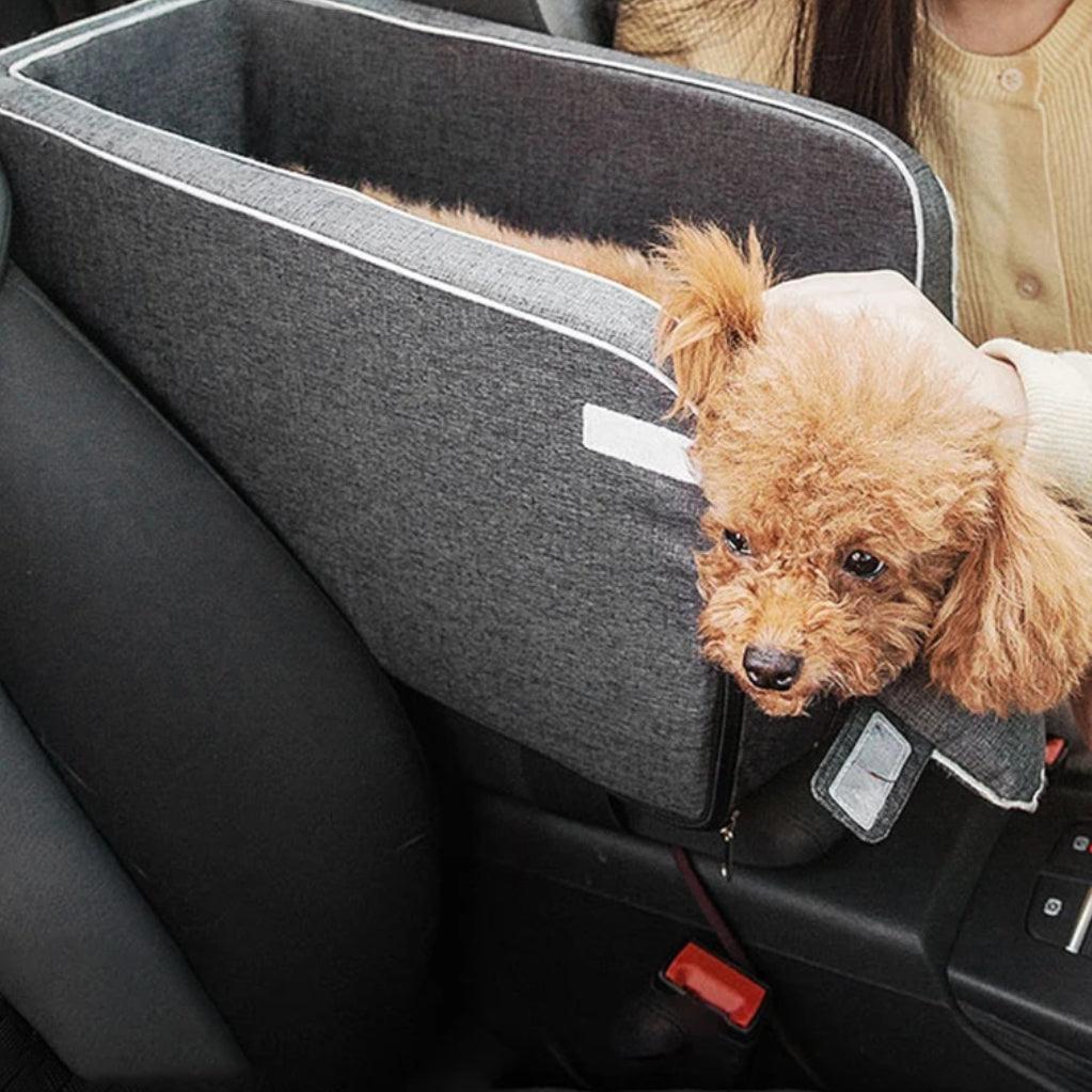 Compact Dog Car Bed & Travel Bag for Small Dogs