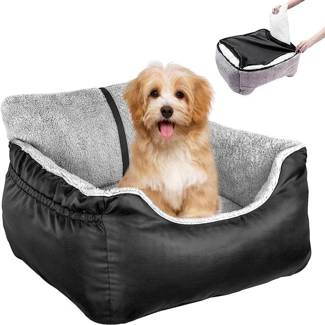 Cosy Dog Car Seat Booster Bed for Medium Dogs