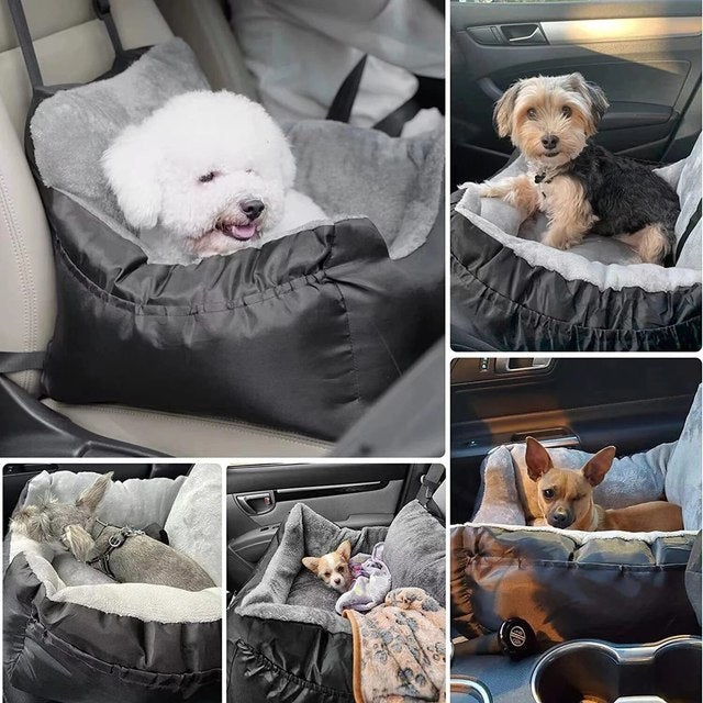 Cosy Dog Car Seat Booster Bed for Medium Dogs