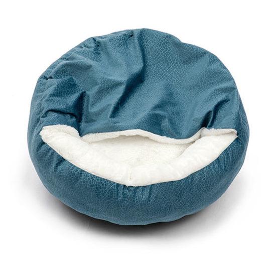 Cosy Pet Nest with Snuggle Blanket for Cats & Small Dogs