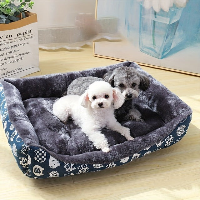 Cosy Plush Dog Bed Nest