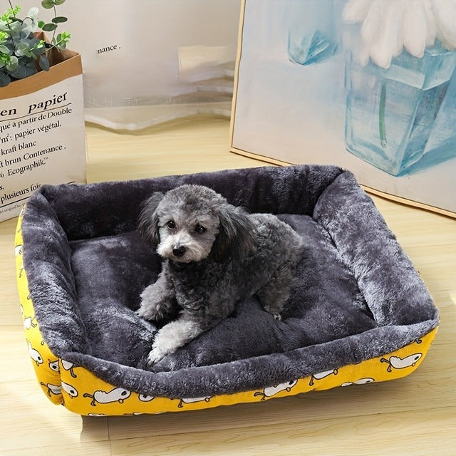 Cosy Plush Dog Bed Nest