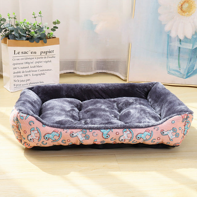 Cosy Plush Dog Bed Nest
