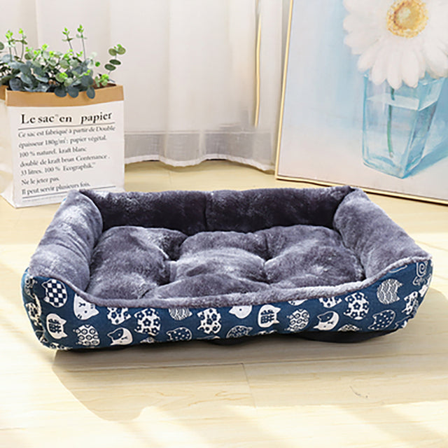 Cosy Plush Dog Bed Nest