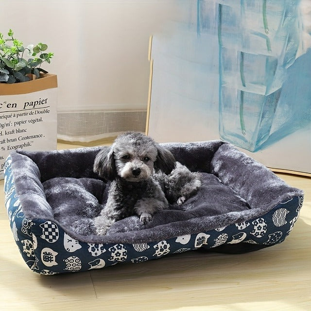 Cosy Plush Dog Bed Nest
