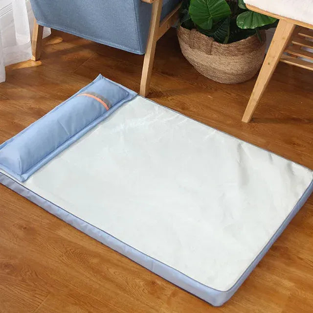 Dog Cooling Mat | Orthopedic Memory Foam with Washable Cover