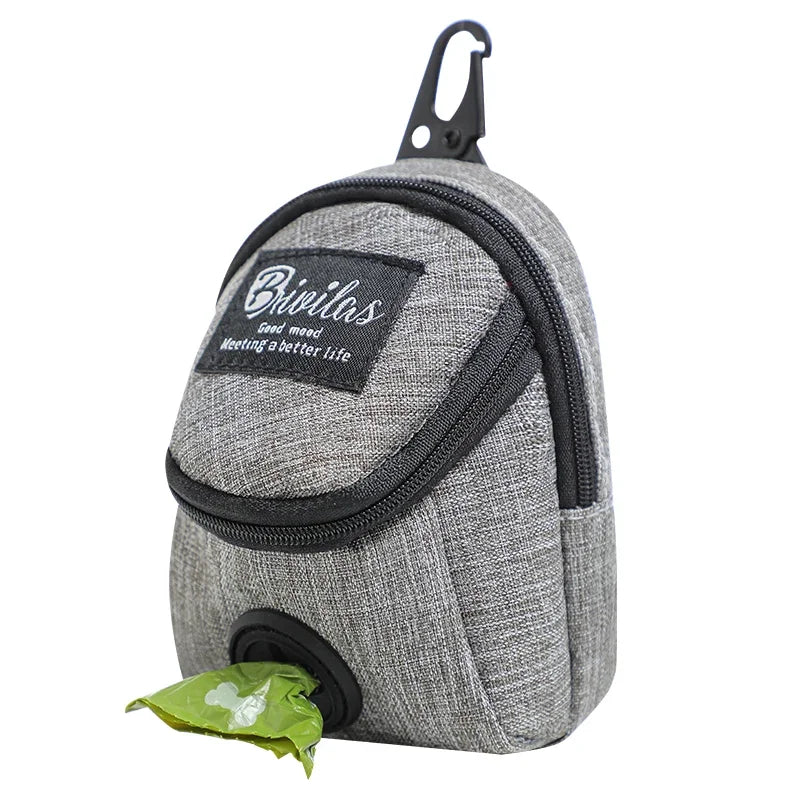 Dog Treat Pouch with Handy Poo Bag Dispenser
