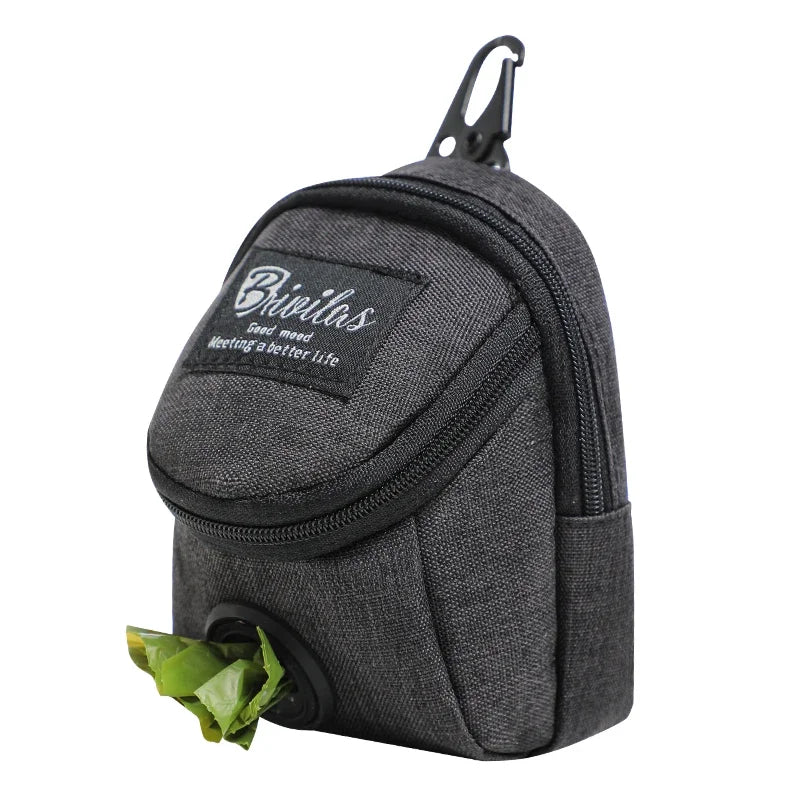 Dog Treat Pouch with Handy Poo Bag Dispenser