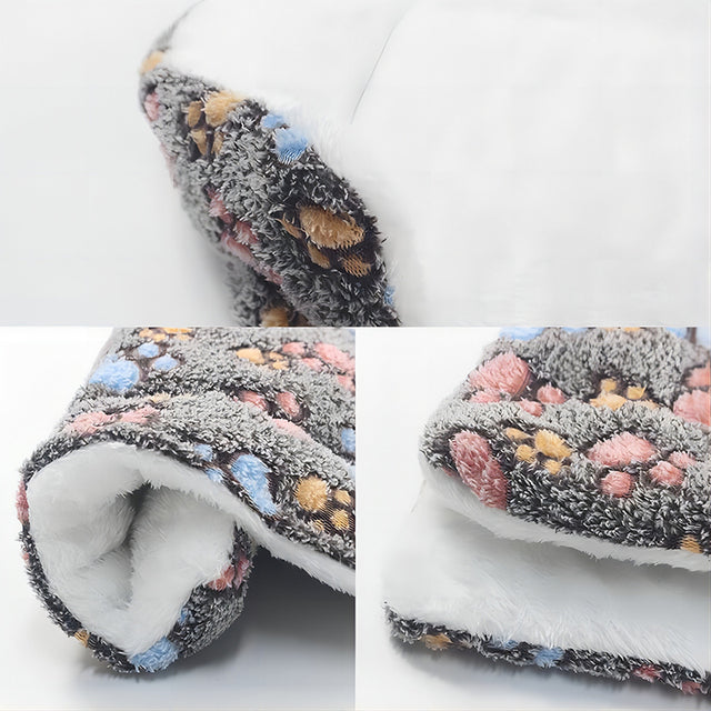 Double Warmth Calming Dog Bed Blanket