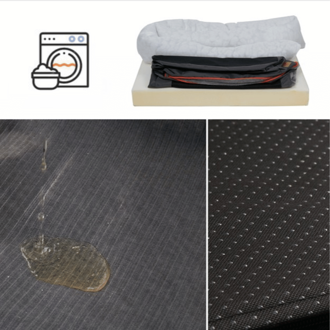 Extra-Large Orthopedic Memory Foam Dog Bed for Large Dogs