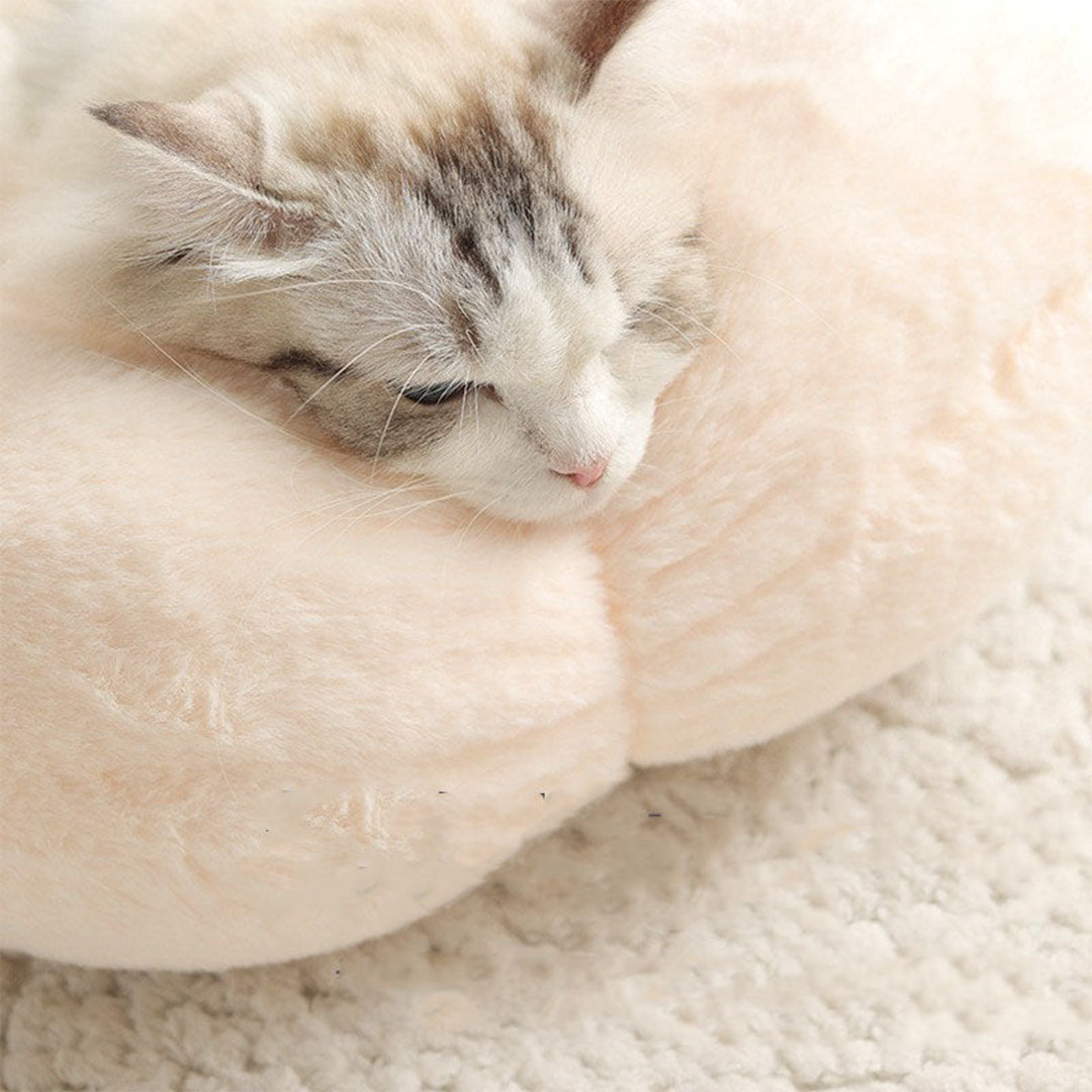 Flower-Shaped Cat Bed Nest
