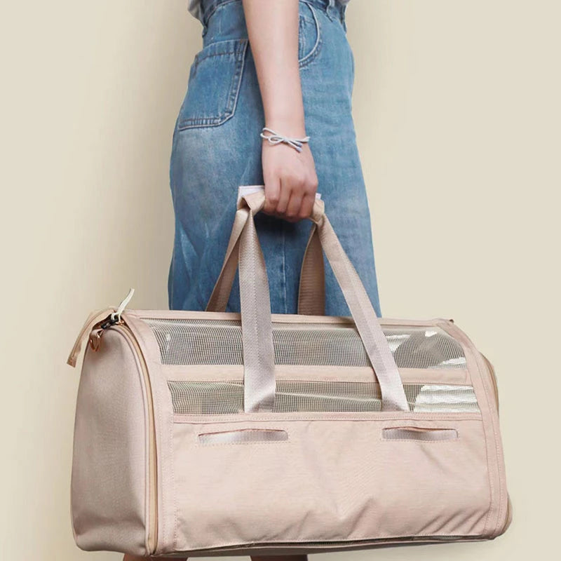 Foldable Dog Travel Bag for Small Dogs