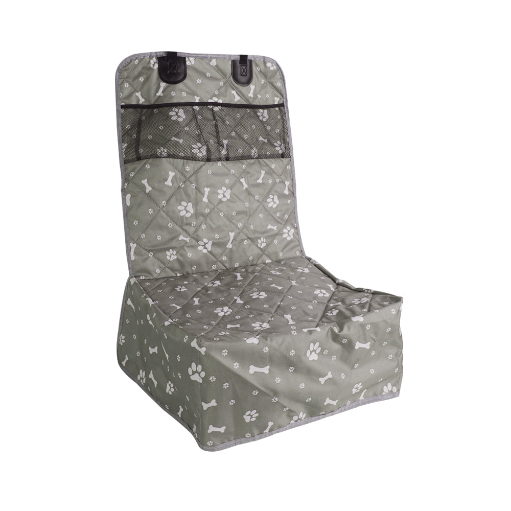 Front Seat Dog Car Seat Cover with Pockets