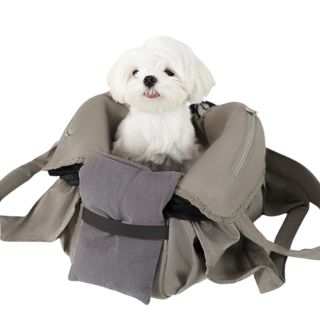 Hands-Free Small Dog Shoulder Bag