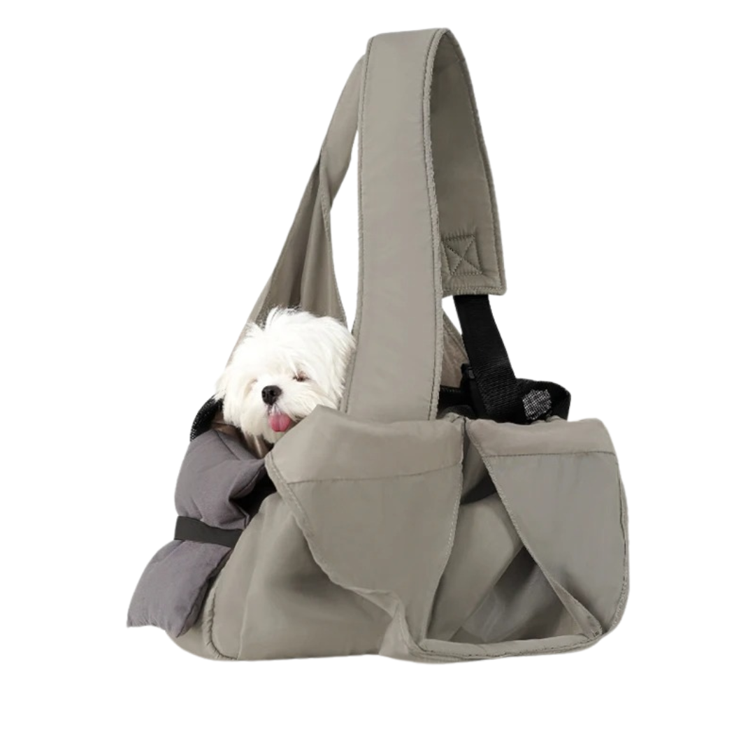 Hands-Free Small Dog Shoulder Bag