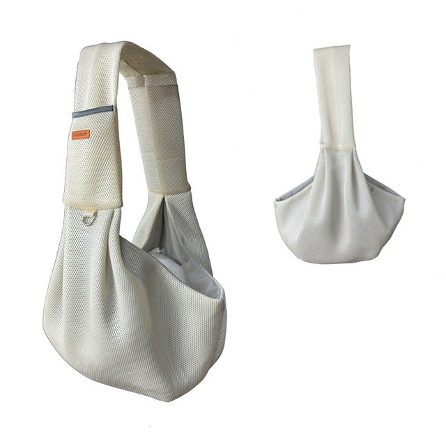 Lightweight & Breathable Crossbody Dog Sling Shoulder Bag