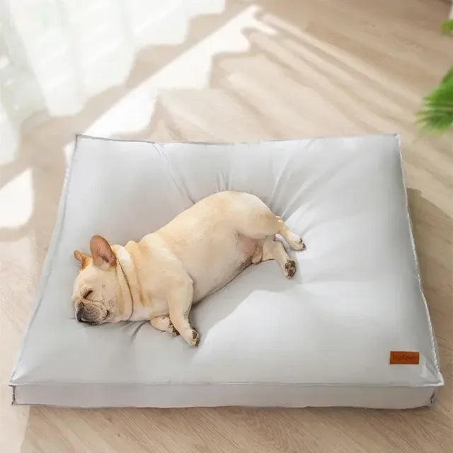Luxe Comfort Waterproof Dog Bed Cushion with Washable Cover