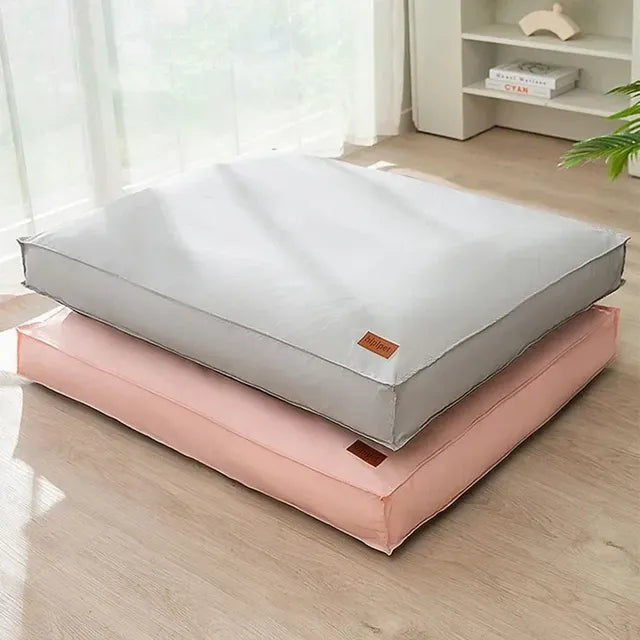 Luxe Comfort Waterproof Dog Bed Cushion with Washable Cover