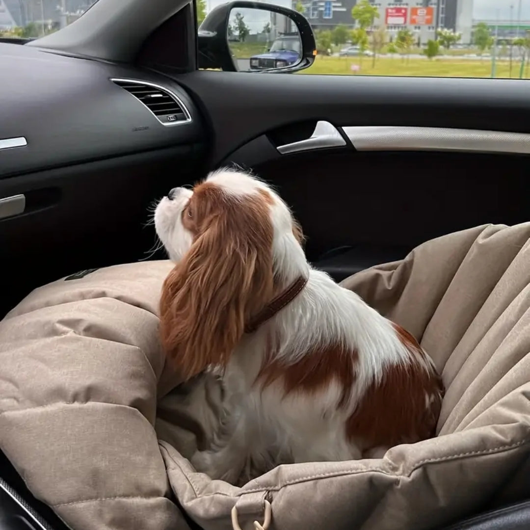 Luxury 3-in-1 Dog Travel Bag Bed & Car Seat