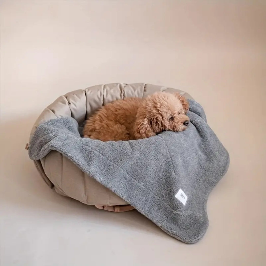 Luxury 3-in-1 Dog Travel Bag Bed & Car Seat