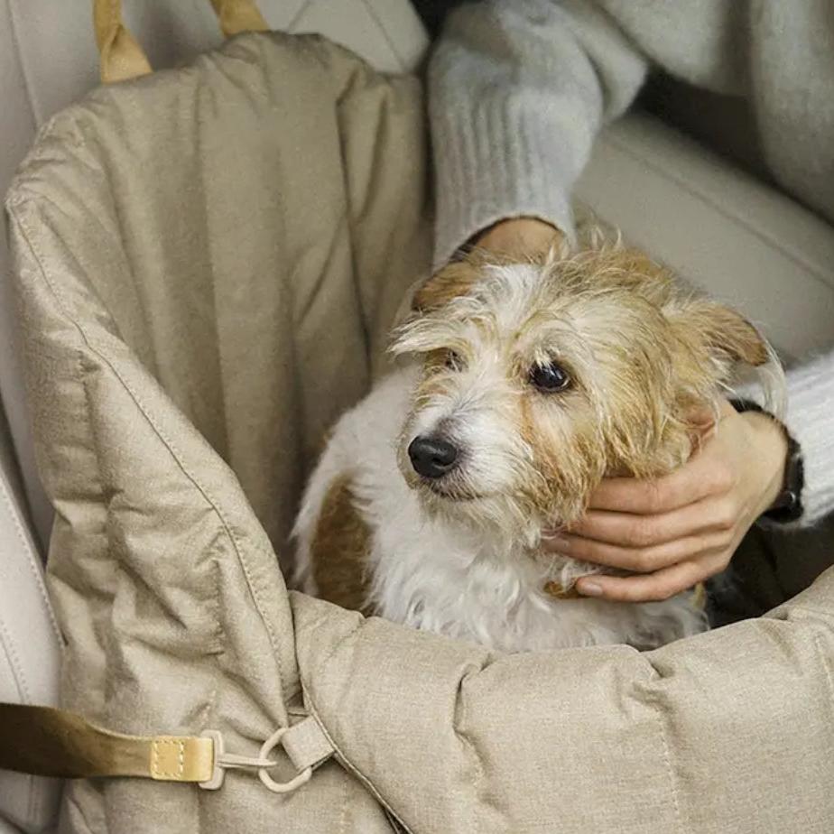 Luxury 3-in-1 Dog Travel Bag Bed & Car Seat