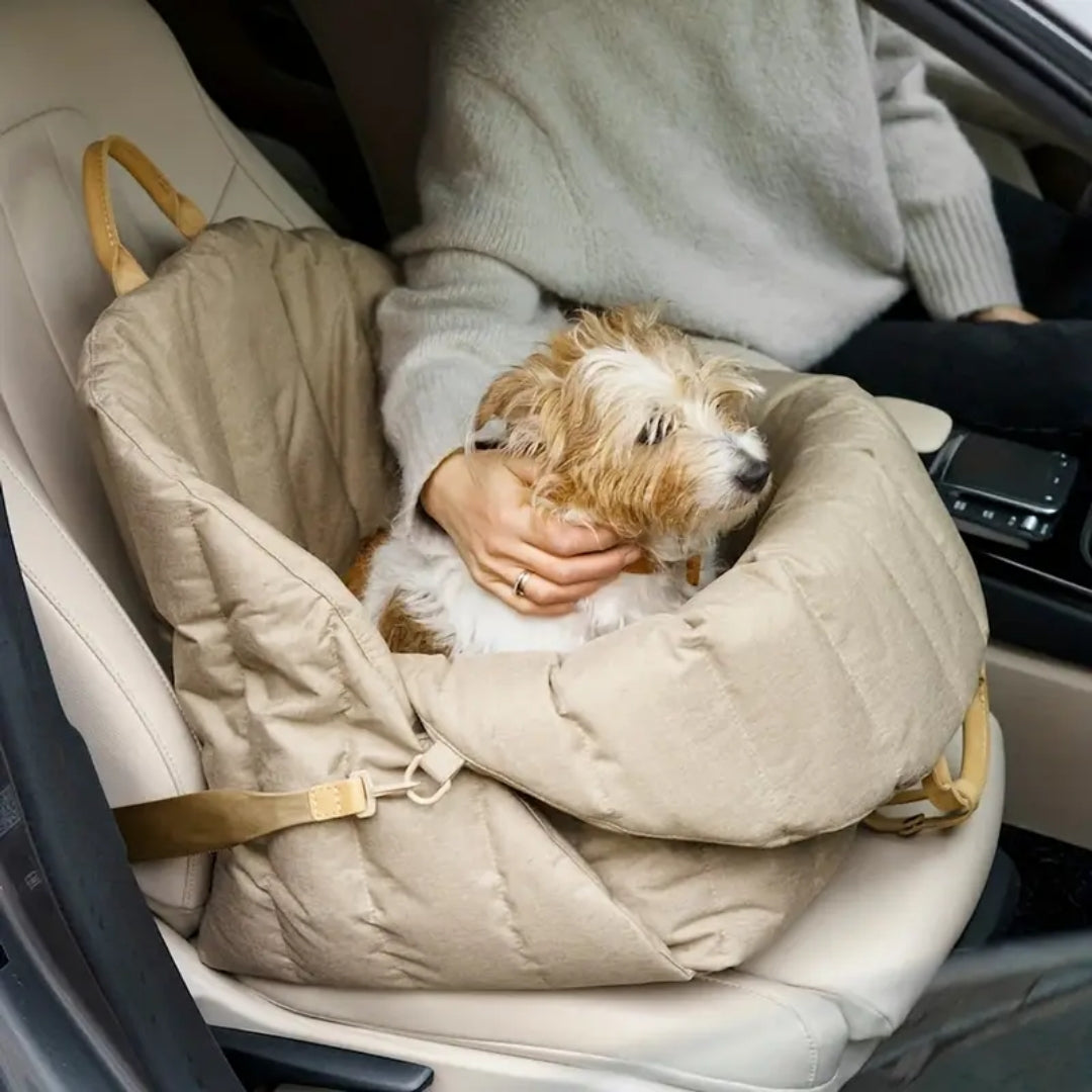 Luxury 3-in-1 Dog Travel Bag Bed & Car Seat