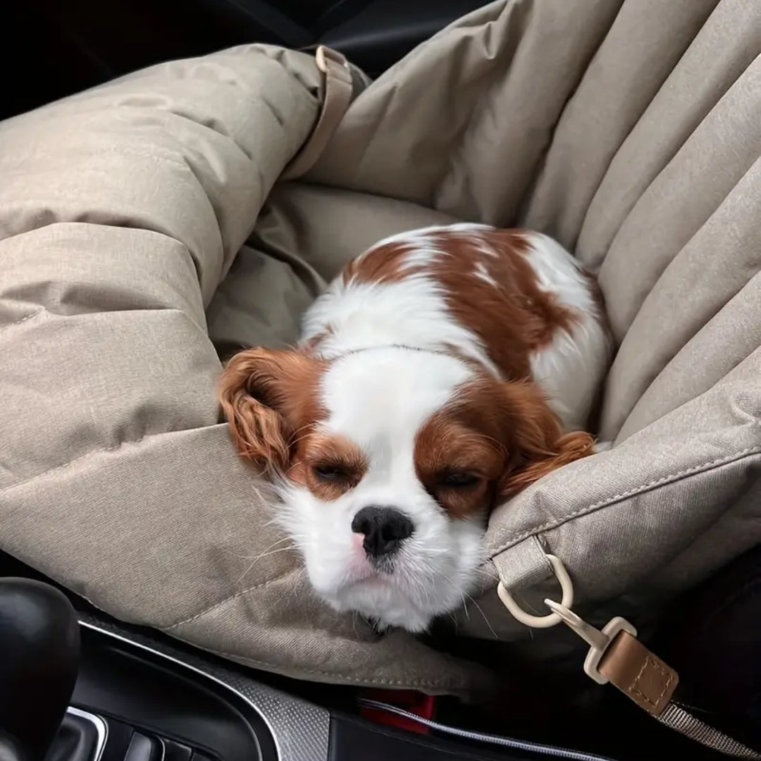 Luxury 3-in-1 Dog Travel Bag Bed & Car Seat
