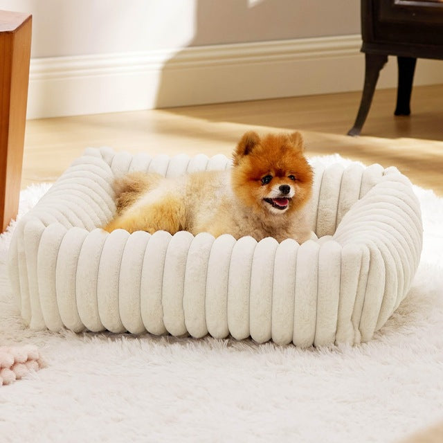 Luxury Soft Pet Bed Nest for Small Dogs & Cats