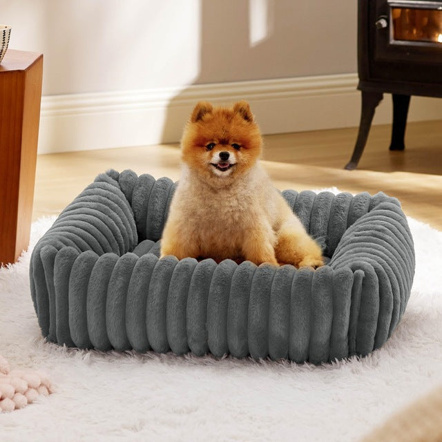 Luxury Soft Pet Bed Nest for Small Dogs & Cats