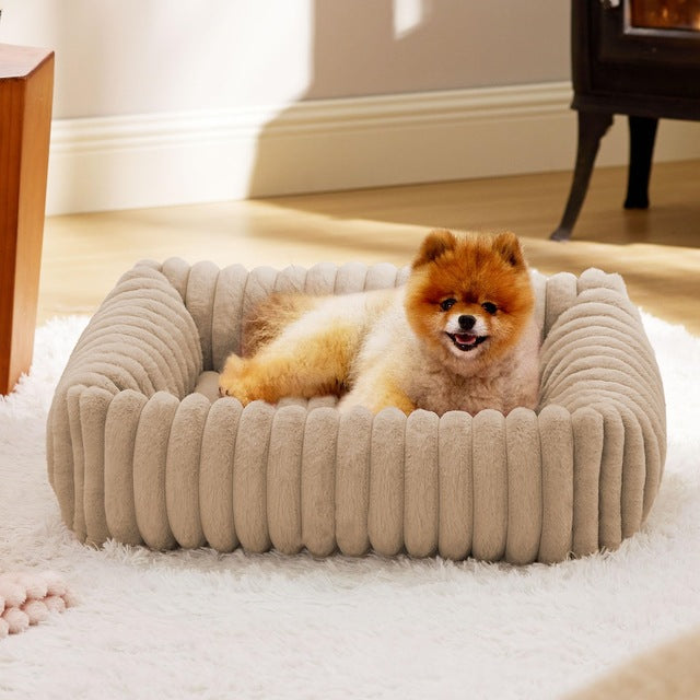 Luxury Soft Pet Bed Nest for Small Dogs & Cats
