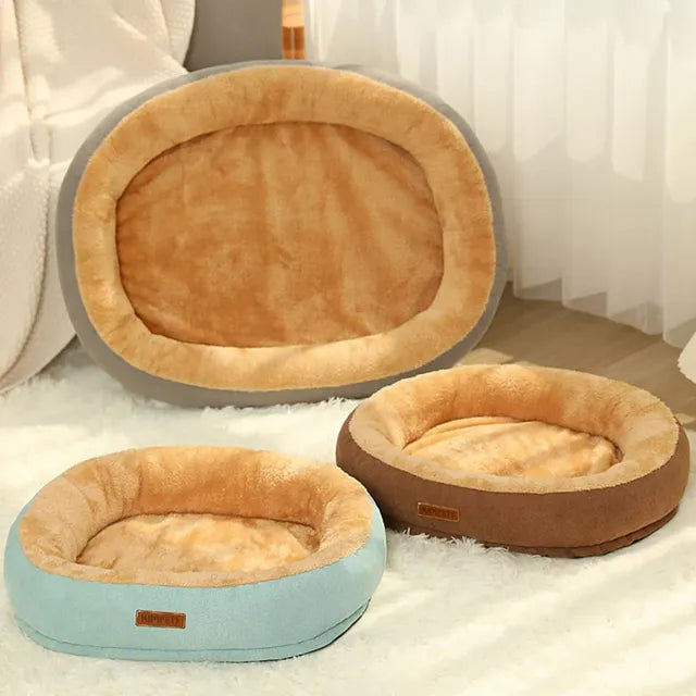 Luxury Velvet-Comfort Dog Bed