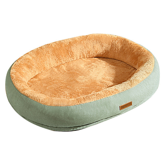 Luxury Velvet-Comfort Dog Bed