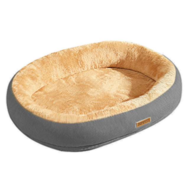 Luxury Velvet-Comfort Dog Bed