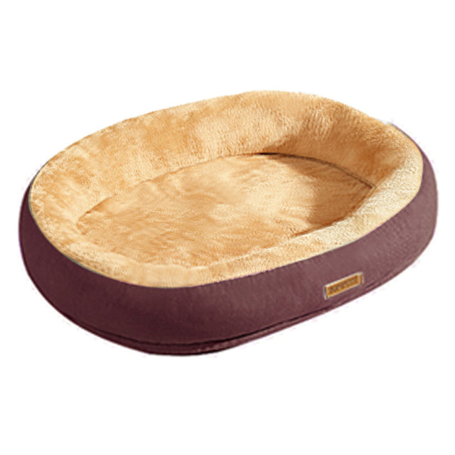 Luxury Velvet-Comfort Dog Bed