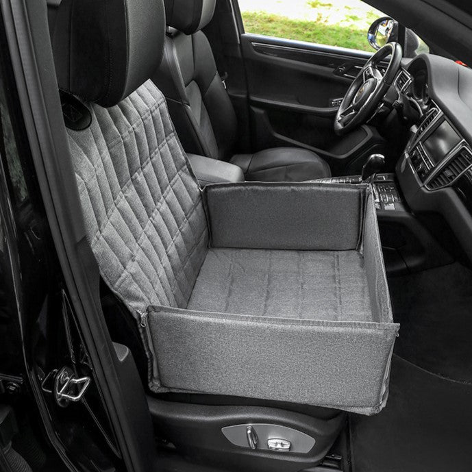 Padded Dog Car Seat & Basket