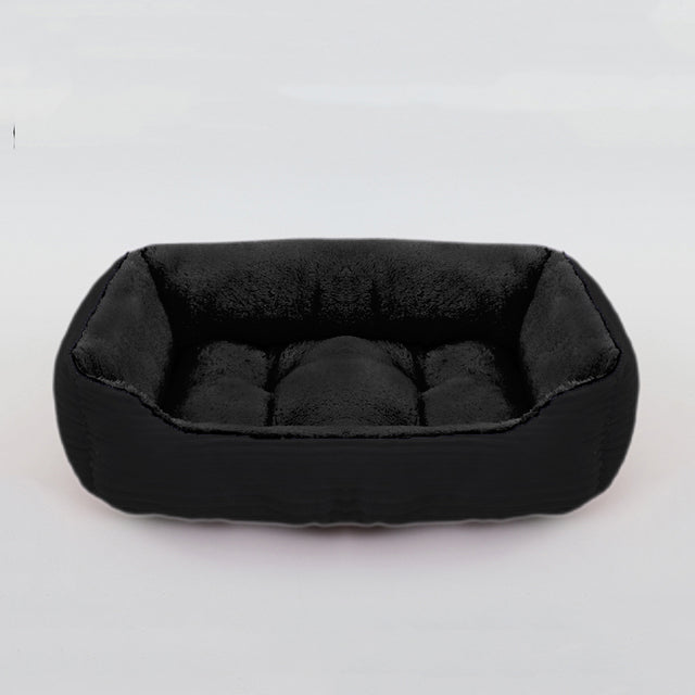 Plush Calming Pet Bed for Dogs & Cats