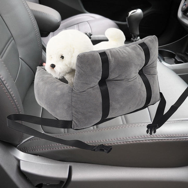 Plush & Cosy Dog Car Seat Travel Bed