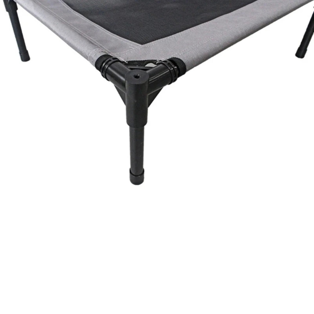 Raised Dog Bed with Metal Frame for Indoors & Outdoors