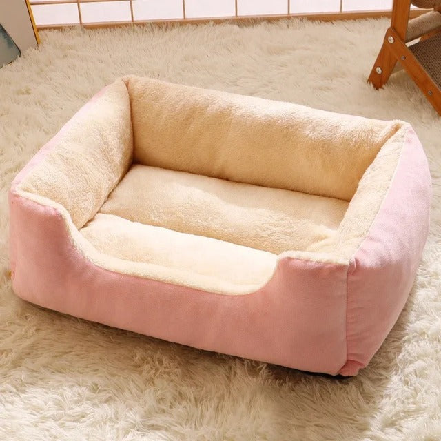 Snuggle Soft Calming Pet Bed for Dogs & Cats